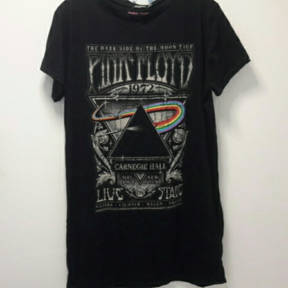 pink floyd t shirt dress
